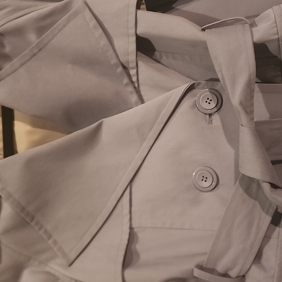 Kristen Blake Light Blue Trench Coat Size XS Nordstrom - Picture 6 of 9